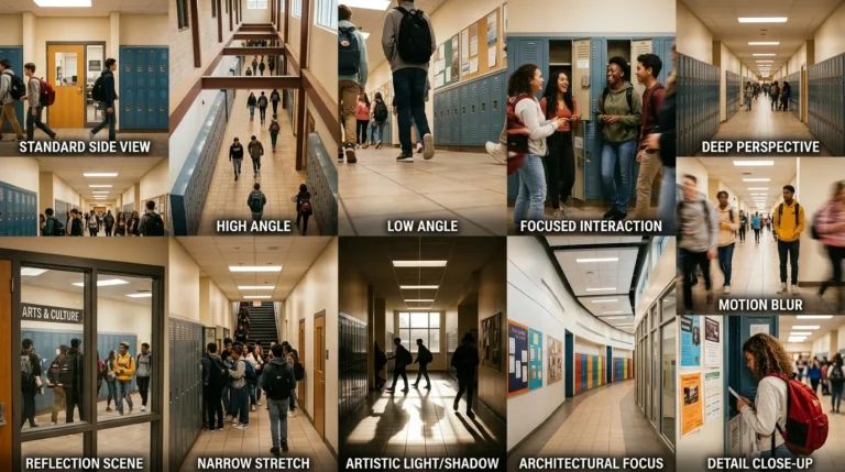 11 School Hallway Side View Ideas
