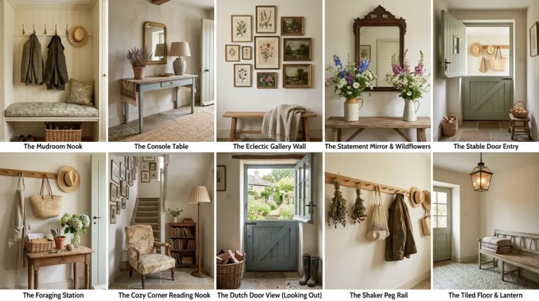 Cottage Core Entryway Ideas