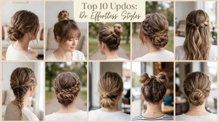 Top 10 Updos: Do Effortless Styles