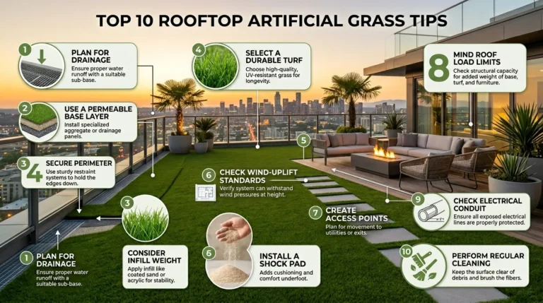 Top 10 Rooftops: Do Artificial Grass Tips