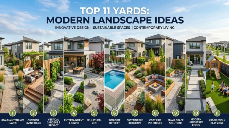 Top 11 Yards: Do Modern Landscape Ideas