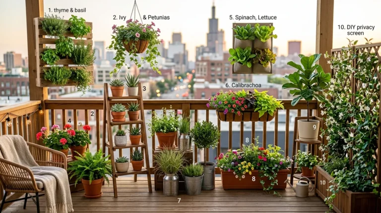 Top 14 Small Balconies: Do Apartment Plants