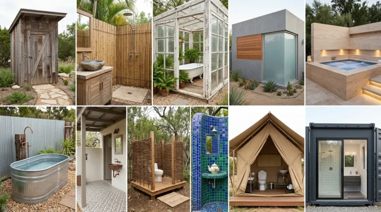 11 Backyard Bathroom Ideas to Try