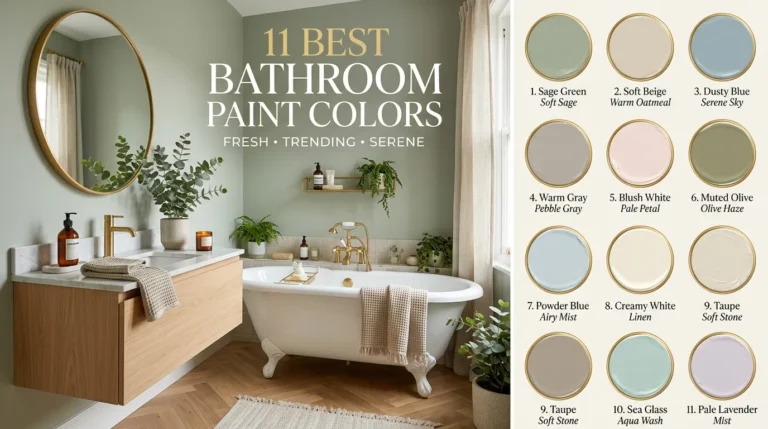 11 Best Bathroom Paint Colors