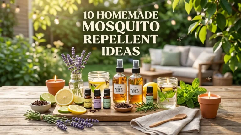 10 Homemade Mosquito Repellent Ideas