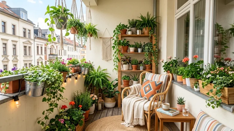 10 Small Balcony Ideas Apartment Plants