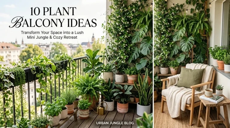 10 Plant Balcony Ideas