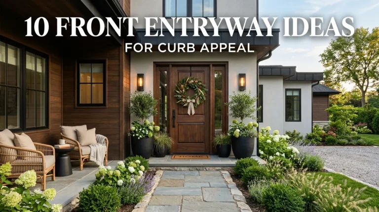 10 Front Entryway Ideas for Curb Appeal