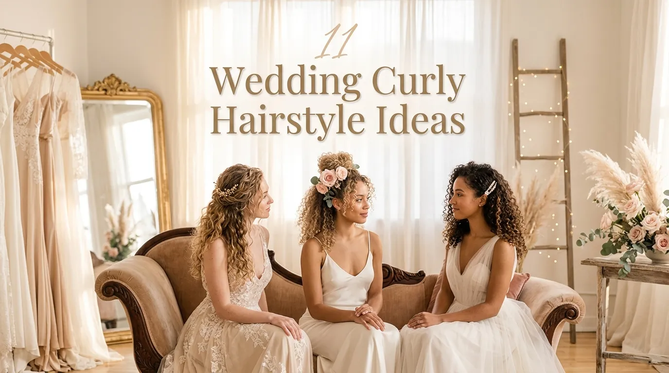 11 Wedding Curly Hairstyle Ideas