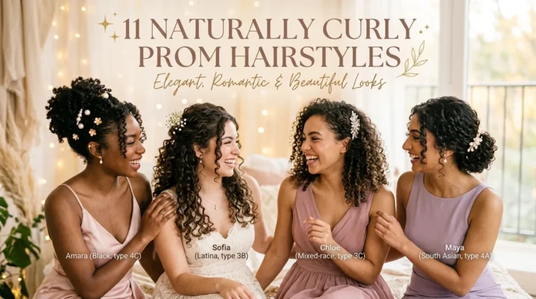 11 Naturally Curly Prom Hairstyles