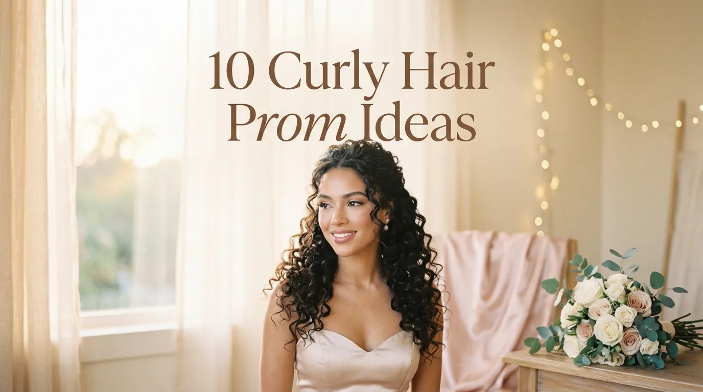 10 Curly Hair Prom Ideas