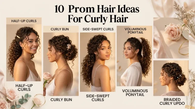 10 Natural Curls Updo Ideas