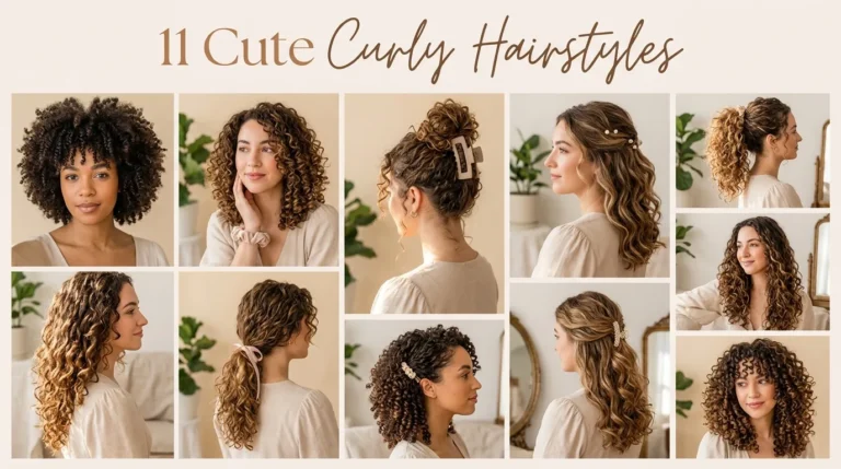 11 Cute Curly Hairstyles