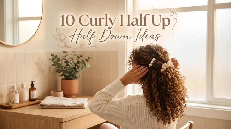 10 Curly Half Up Half Down Ideas