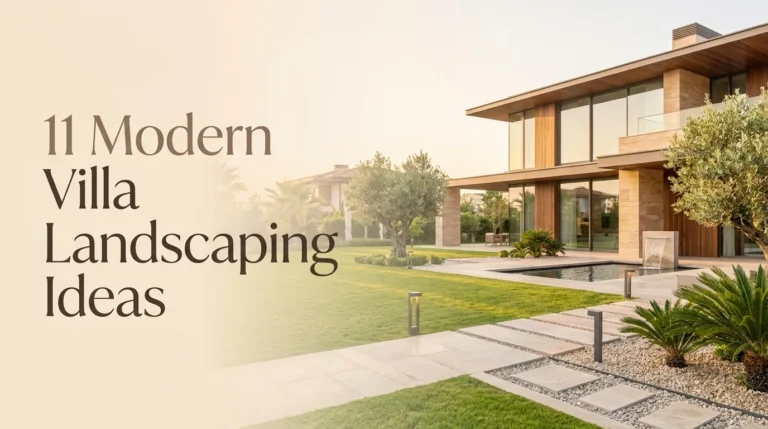 11 Modern Villa Landscaping Ideas