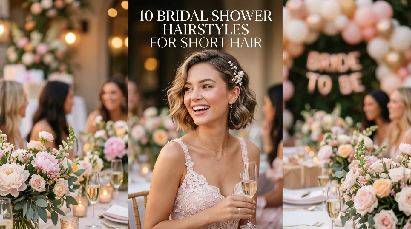 10 Bridal Shower Hairstyles Short Hair