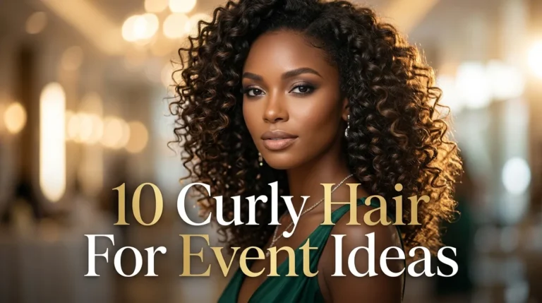 10 Curly Hair For Event Ideas