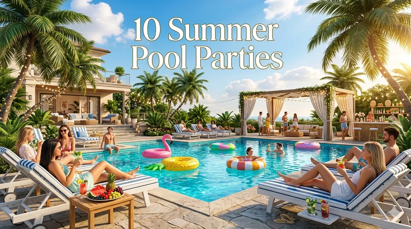 10 Summer Pool Parties