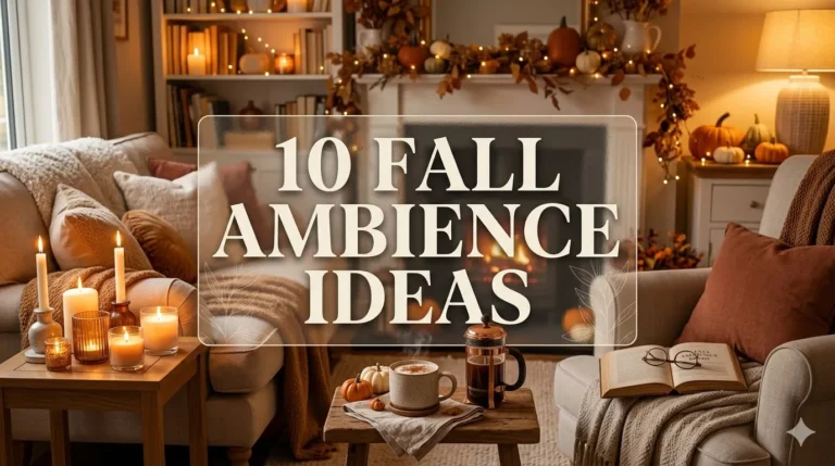 10 Fall Ambience Ideas