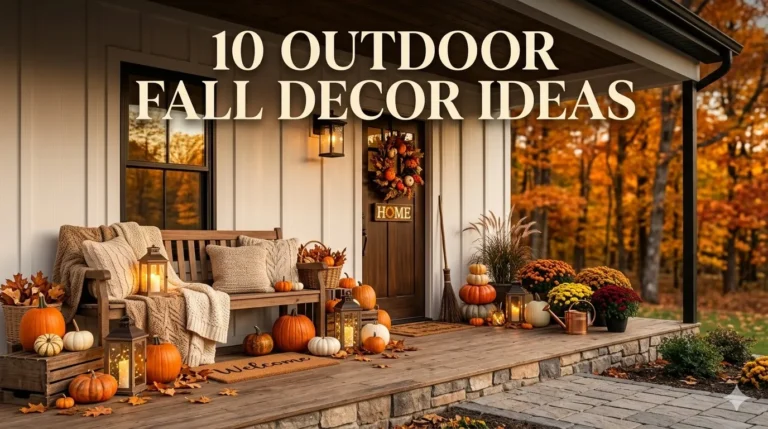 10 Outdoor Fall Decor Ideas