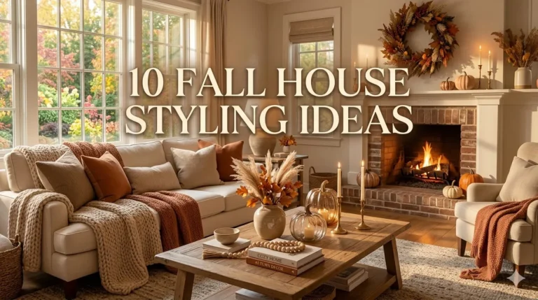10 Fall House Styling Ideas