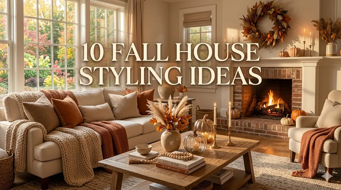 10 Fall House Styling Ideas