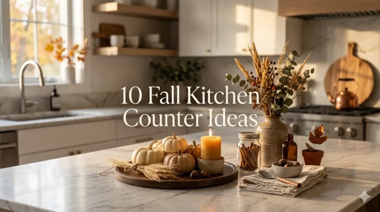 10 Fall Kitchen Counter Ideas