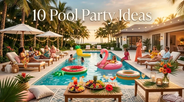 10 Pool Party Ideas