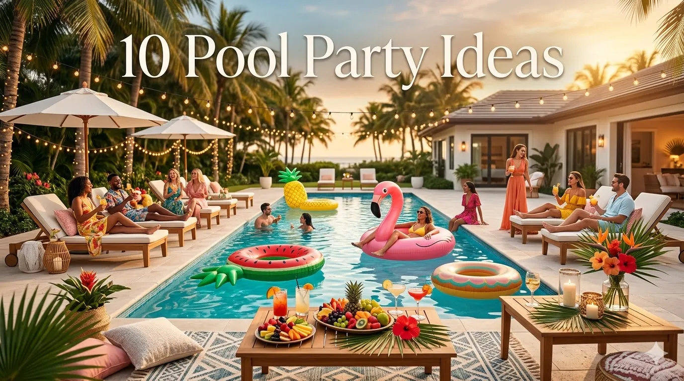 10 Pool Party Ideas