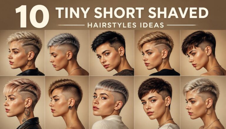 10 Tiny Short Shaved Hairstyles Ideas