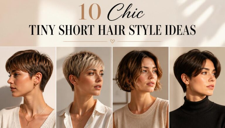 10 Tiny Short Hair Style Ideas