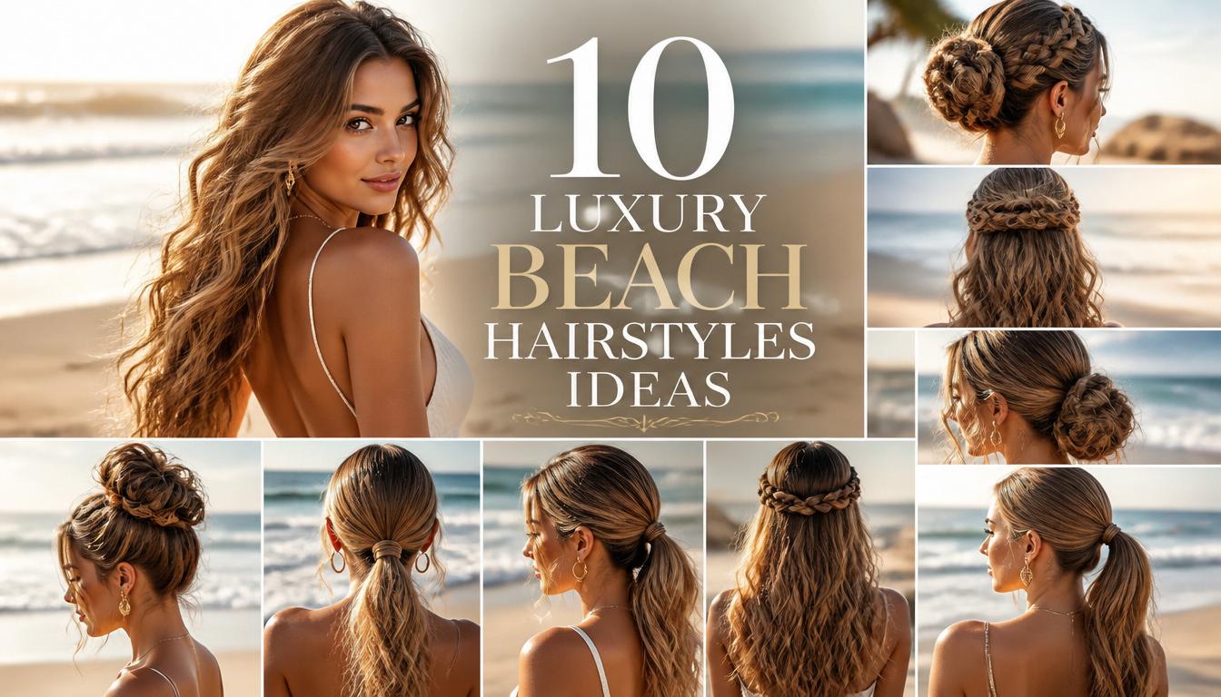 10 Luxury Beach Hairstyles Ideas