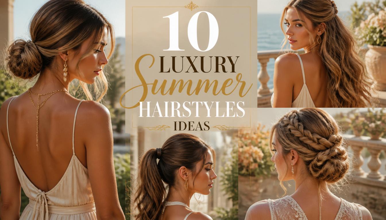 10 Luxury Summer Hairstyles Ideas