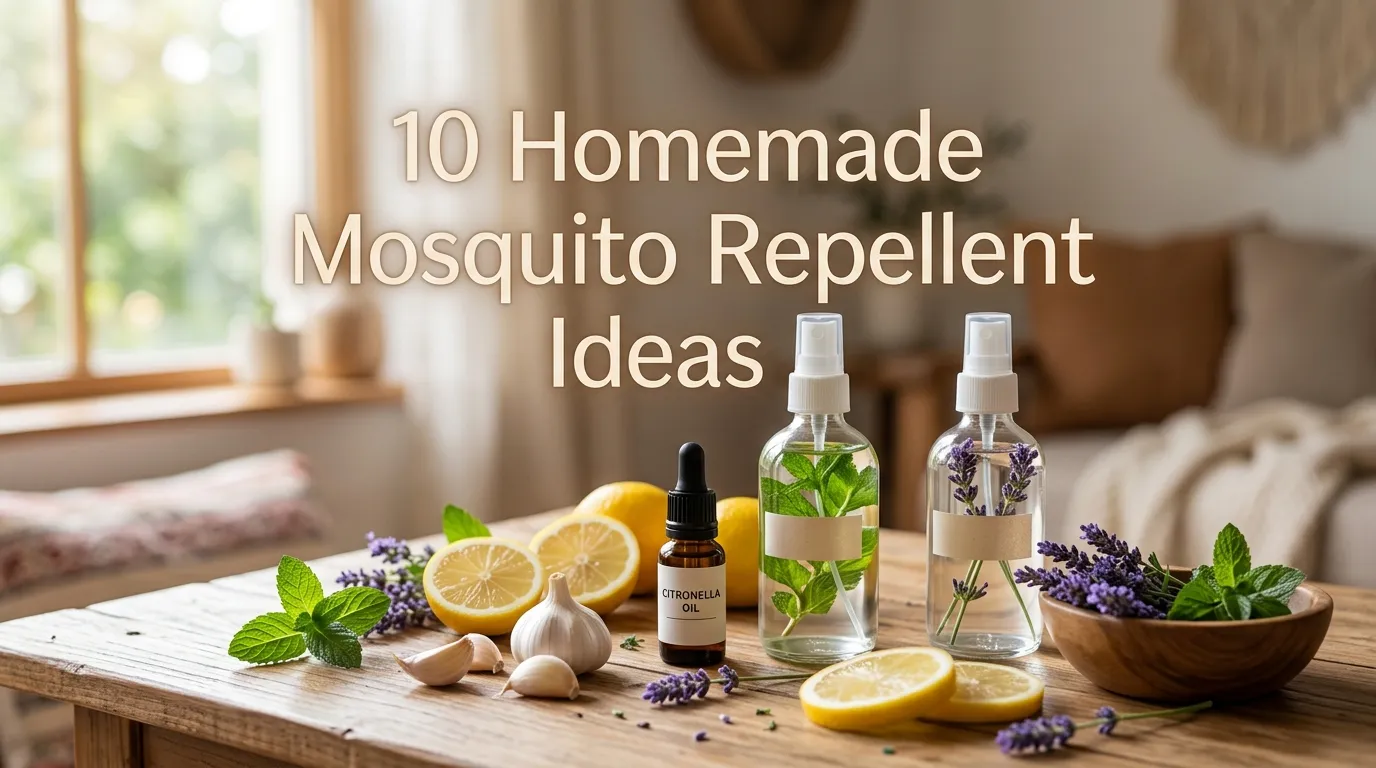 10 Homemade Mosquito Repellent Ideas