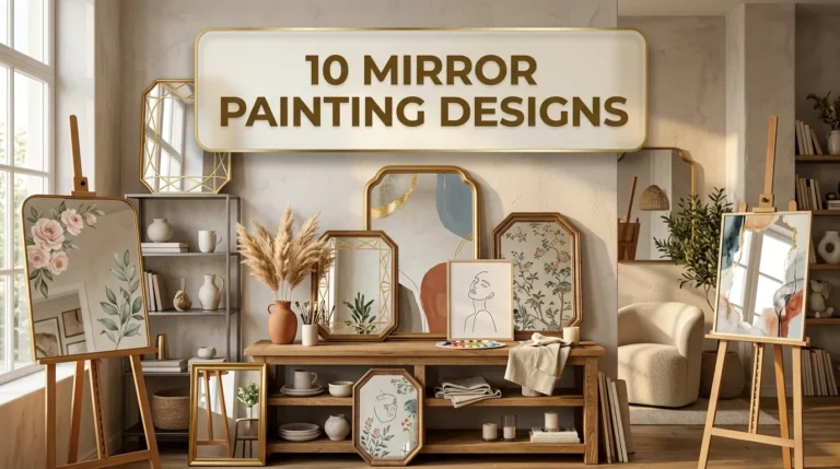 Mirror Painting Designs