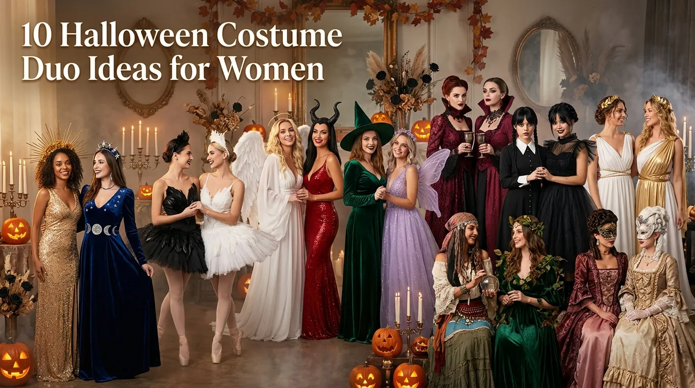 10 Halloween Costumes For Women Duo  