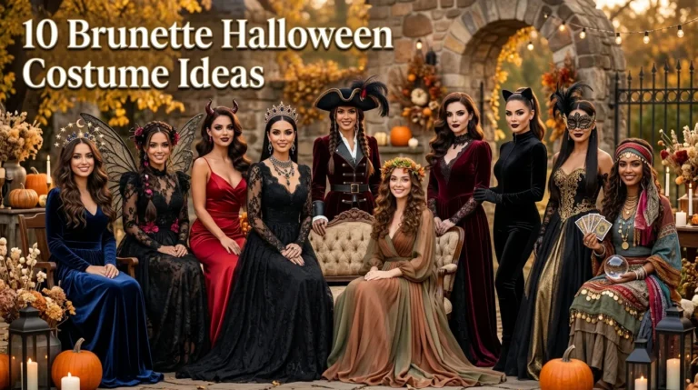 10 Brunette Halloween Costumes 