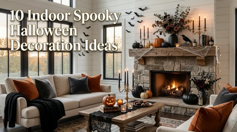 10 Halloween Decorations Indoor Spooky Ideas