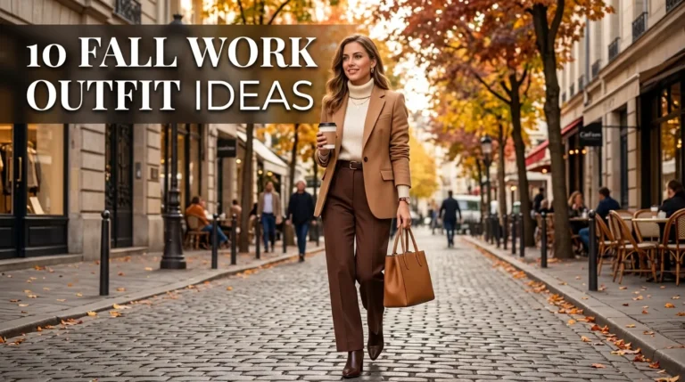 10 Fall Work Outfit Ideas