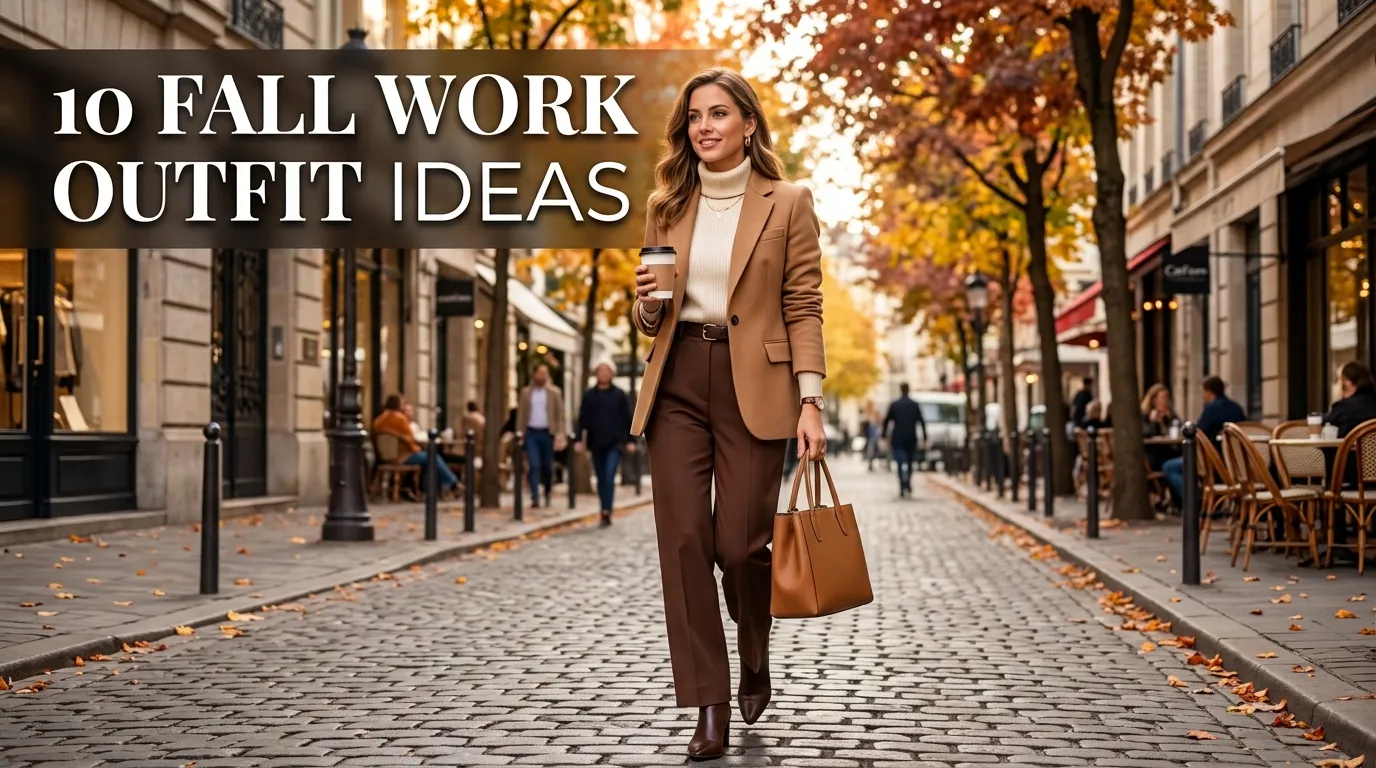 10 Fall Work Outfit Ideas