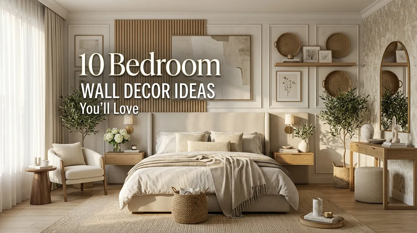 10 Bedroom Wall Decor Ideas You'll Love