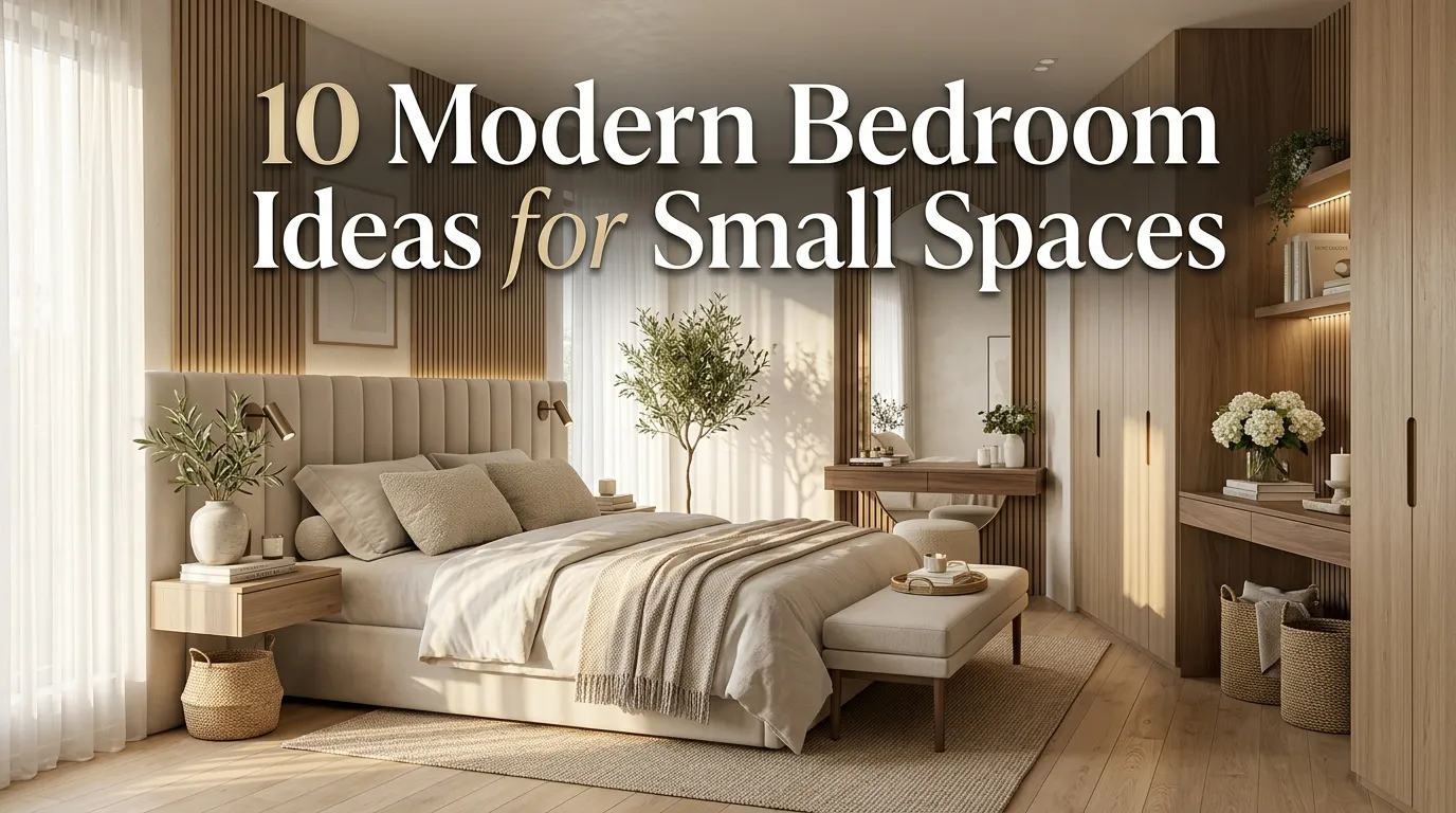 10 Modern Bedroom Ideas for Small Spaces