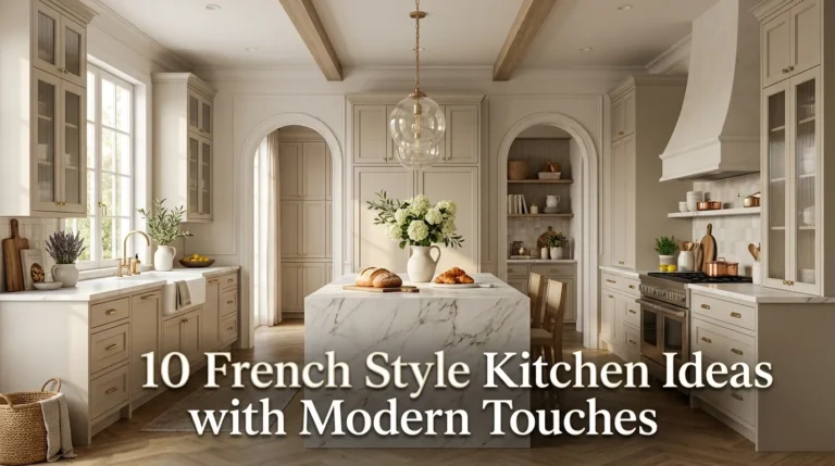 10 French Style Kitchen Ideas with Modern Touches