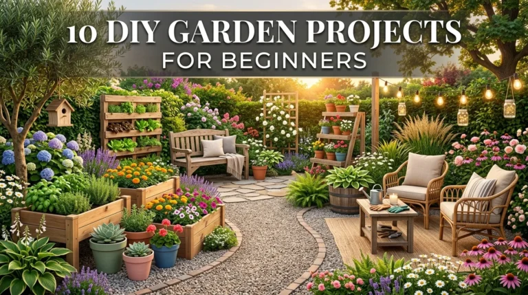 10 DIY Garden Projects for Beginners