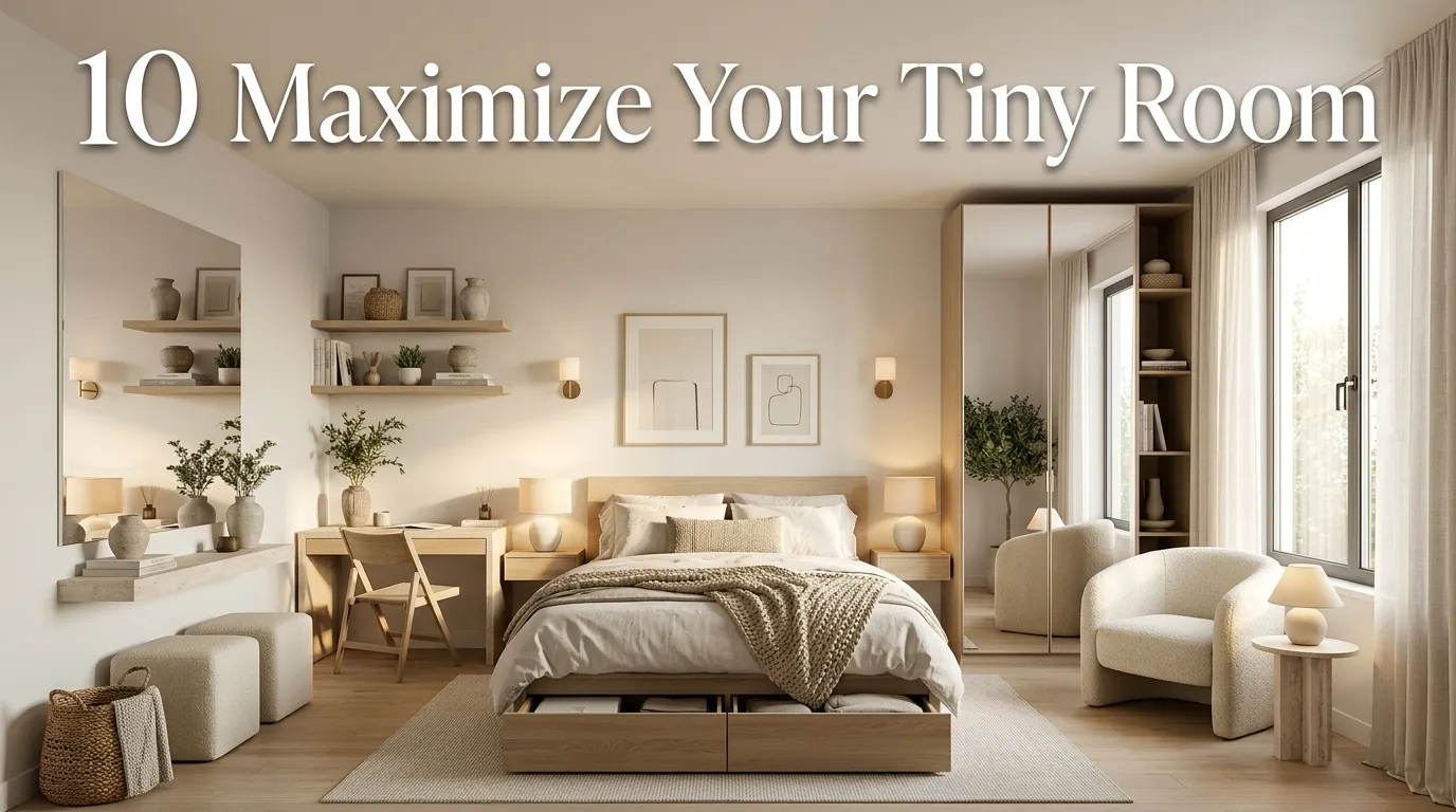 10 Maximize Your Tiny Room