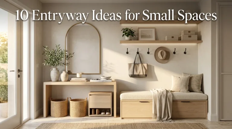 10 Entryway Ideas for Small Spaces