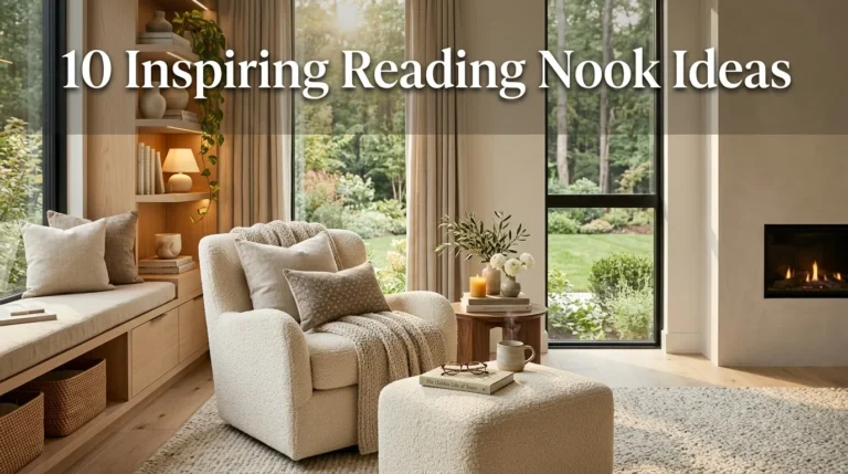 10 Inspiring Reading Nook Ideas