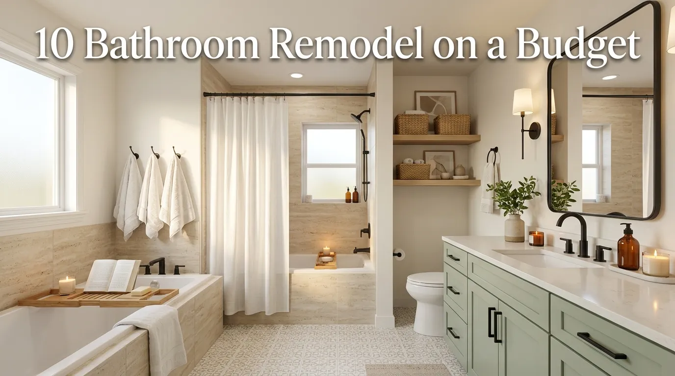 10 Bathroom Remodel on a Budget