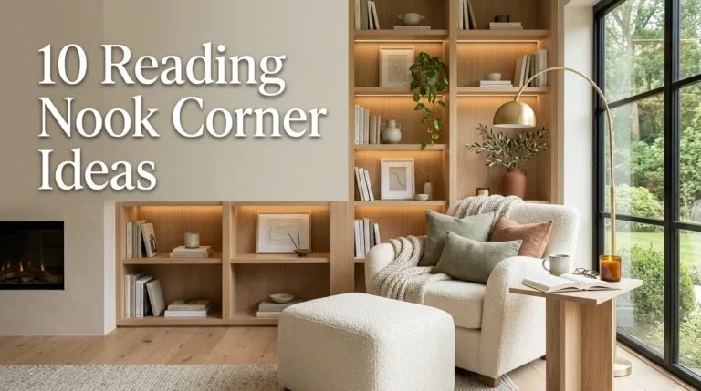 10 Reading Nook Corner Ideas