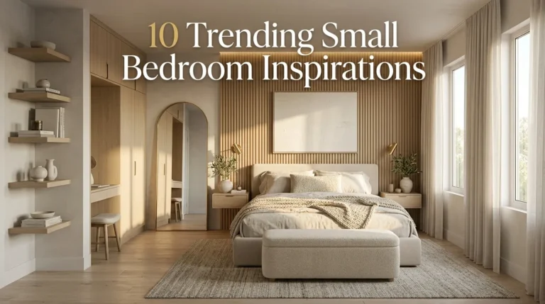 10 Trending Small Bedroom Inspirations